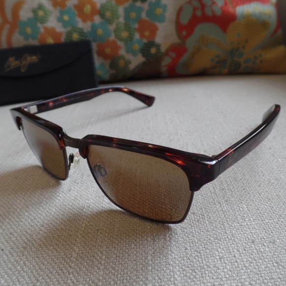 Maui Jim KAWIKA Tortoise-Antique-Gold w/ Maui HCL Bronze Lens - Picture 5 of 10